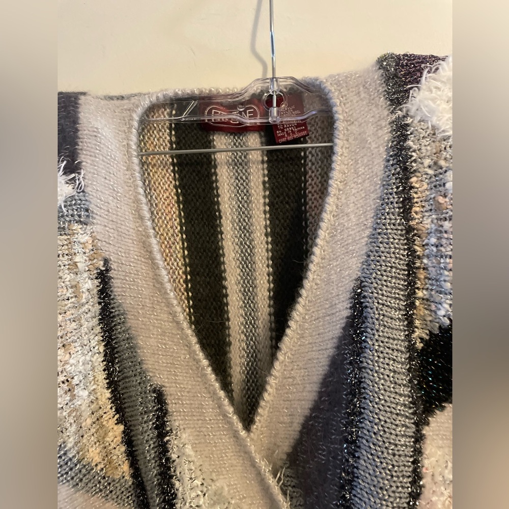 Vintage 80’s Ginenne Mixed Fabric Patchwork Pink … - image 4